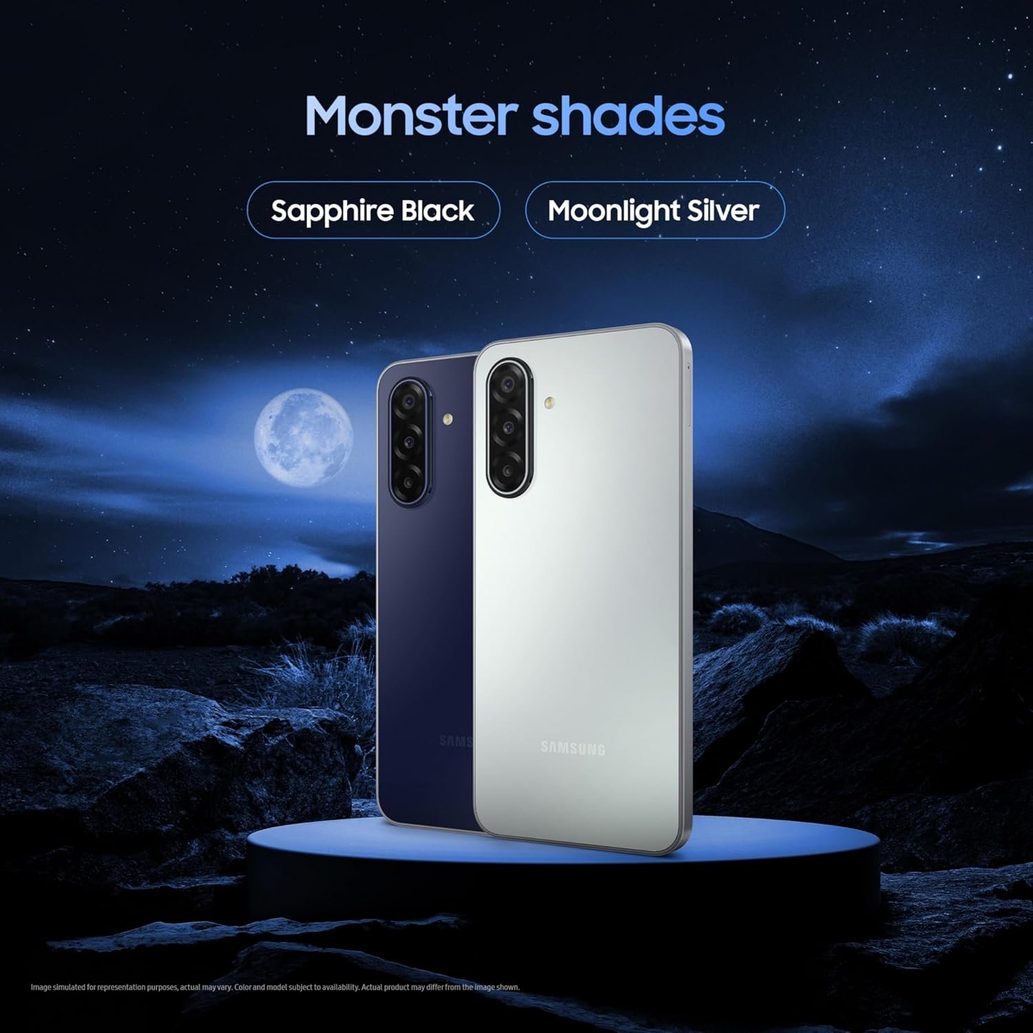 Samsung Galaxy M17 5G Mobile (Moonlight Silver, 4GB RAM, 128GB Storage) | 50MP OIS Triple Camera | Gorilla Glass Victus| IP54 | 6 Gen OS Upgrades | AI | Gemini Live | Lag-free Gaming | Without Charger