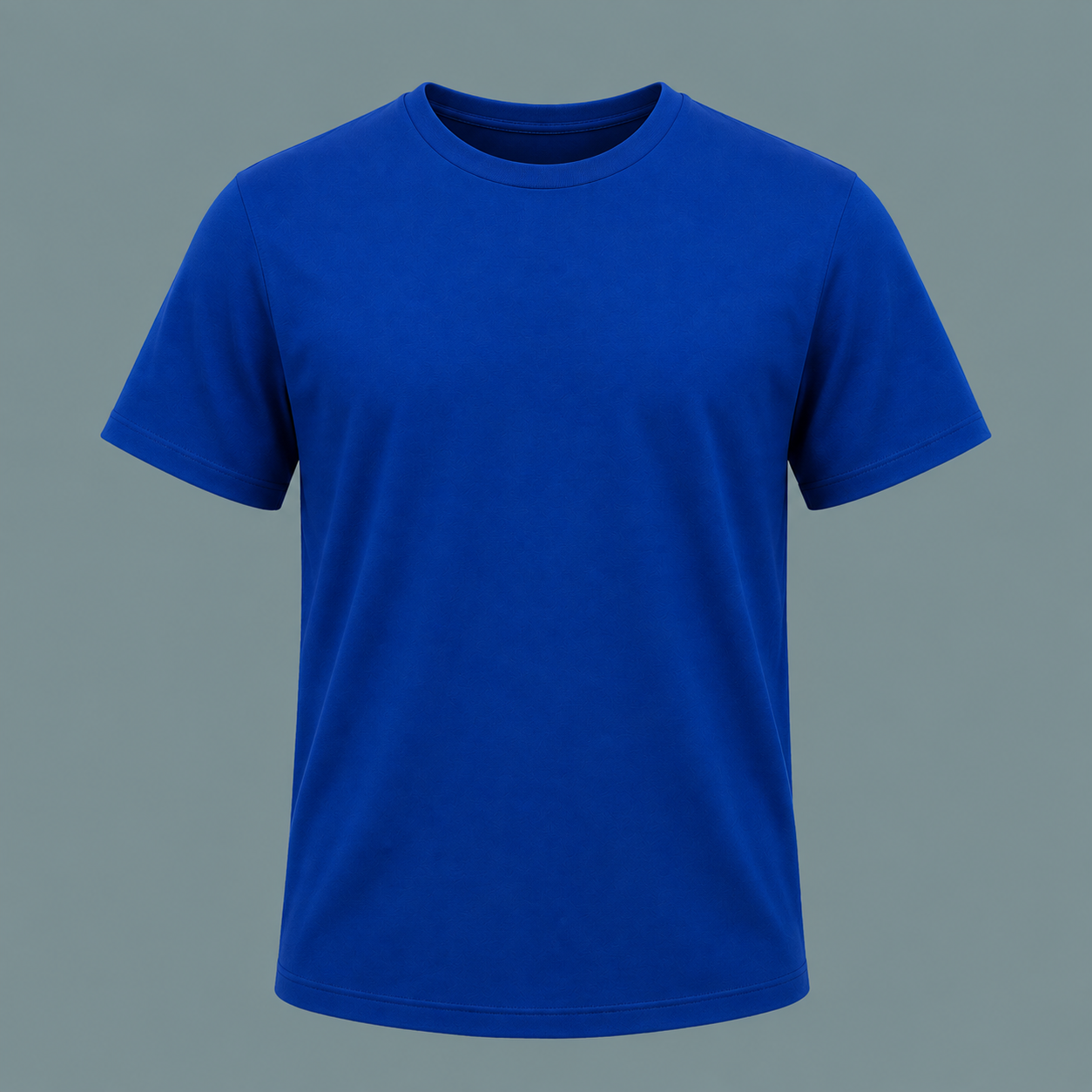 Ink Tees Men Solid Round Neck Polyester
