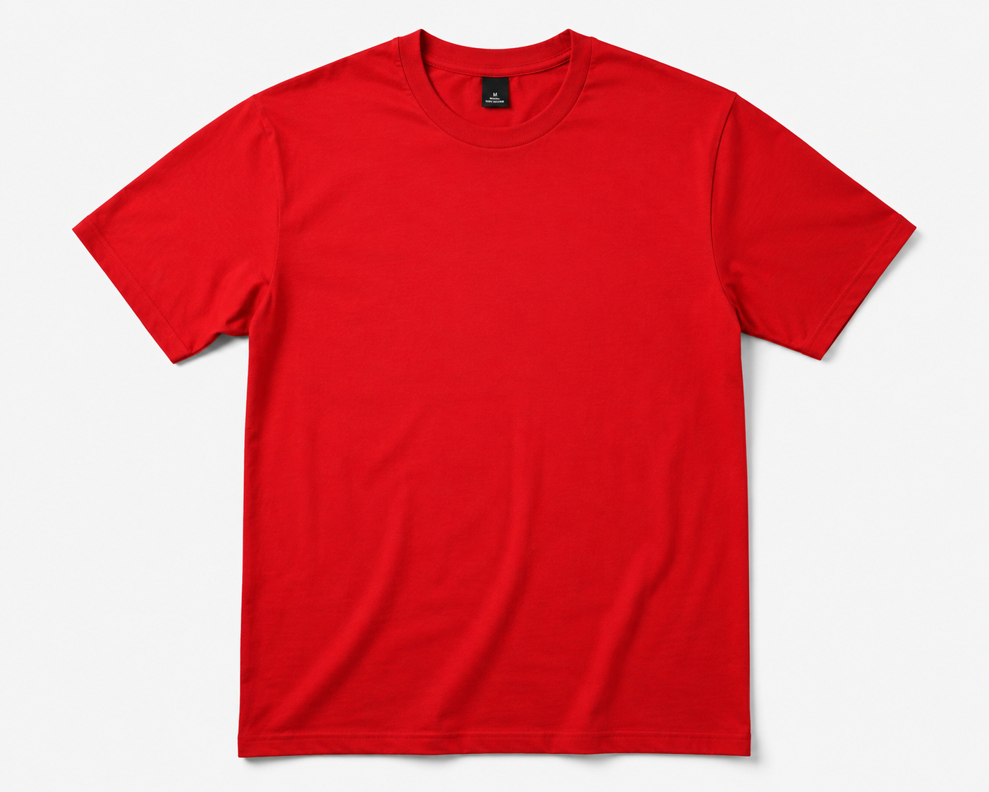 Ink Tees Men Solid Round Neck Polyester